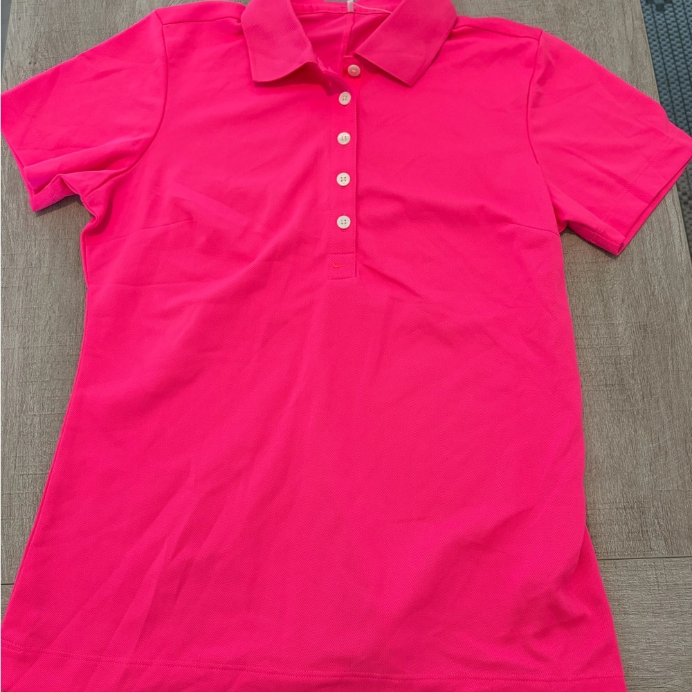 Nike Women's Button-Front Golf Polo